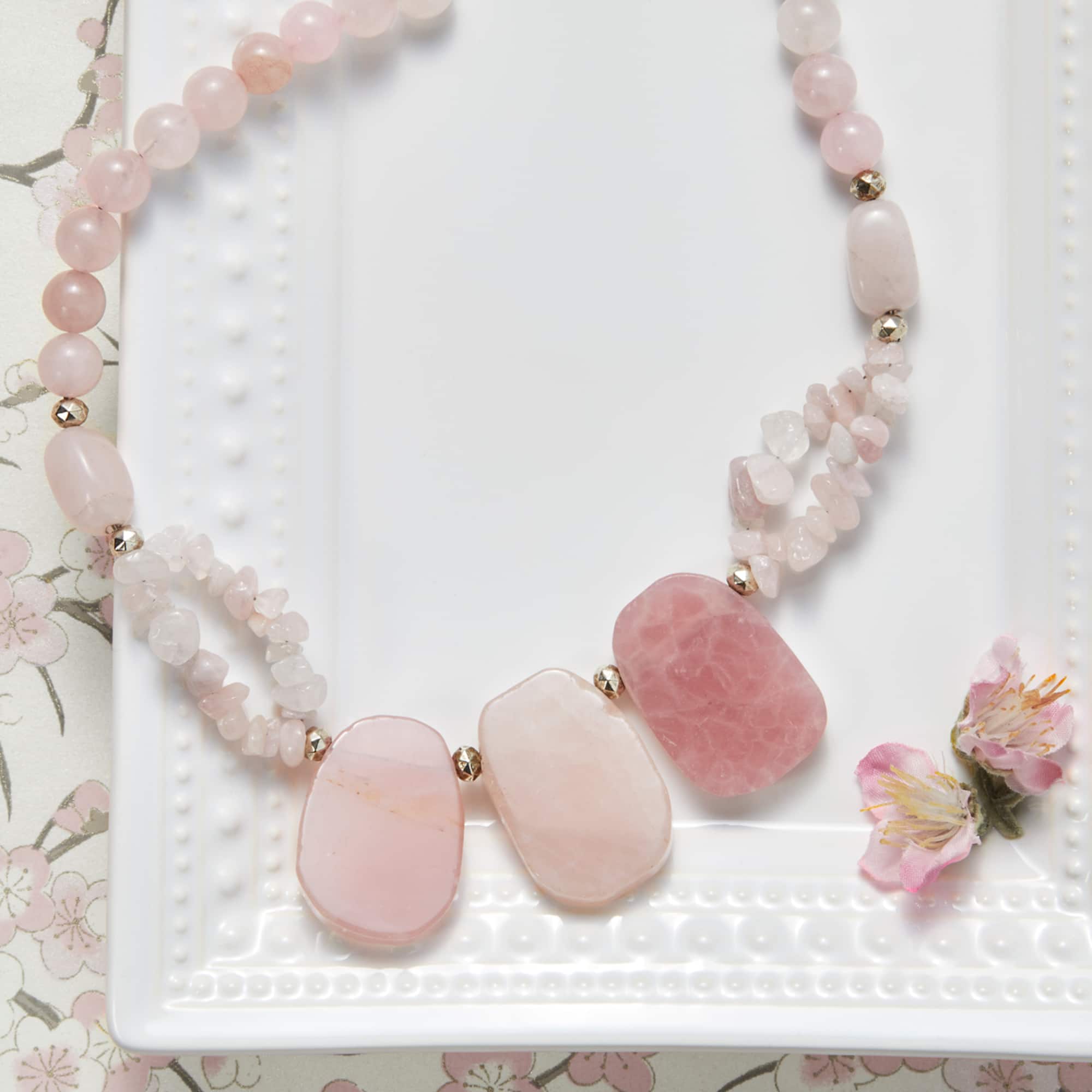 Pink Rose Quartz Round Beads, 10mm by Bead Landing™